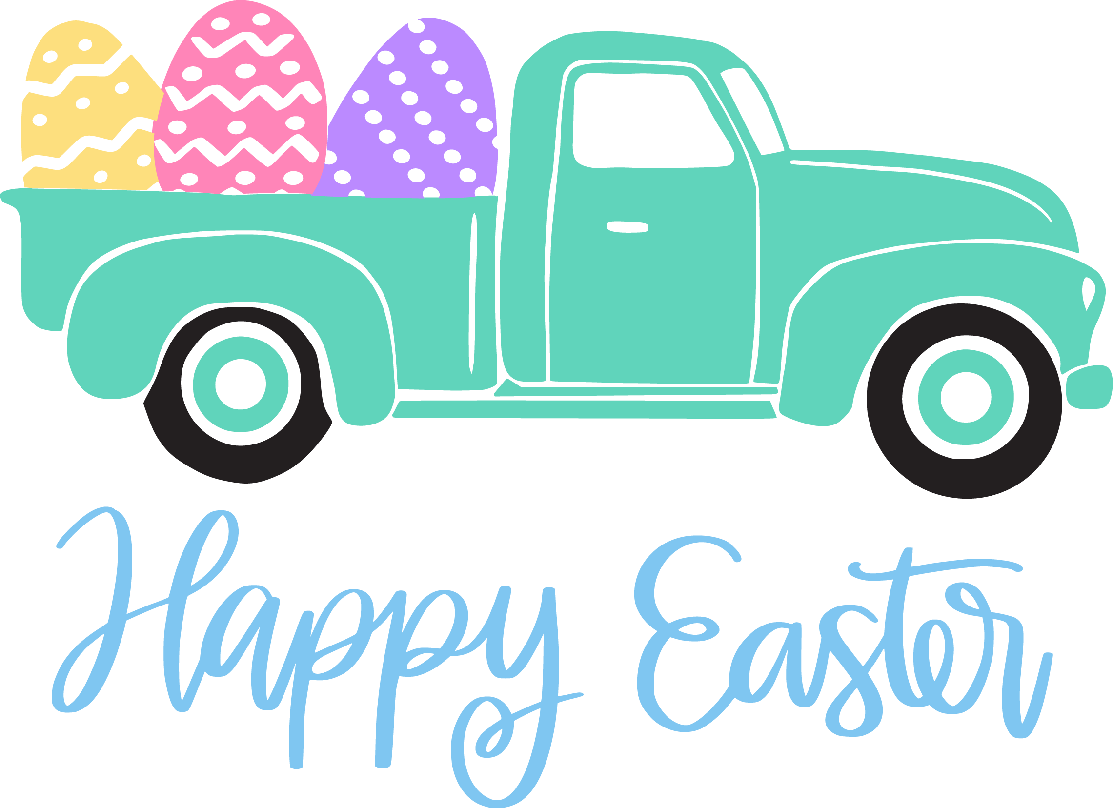 1. Easter Truck