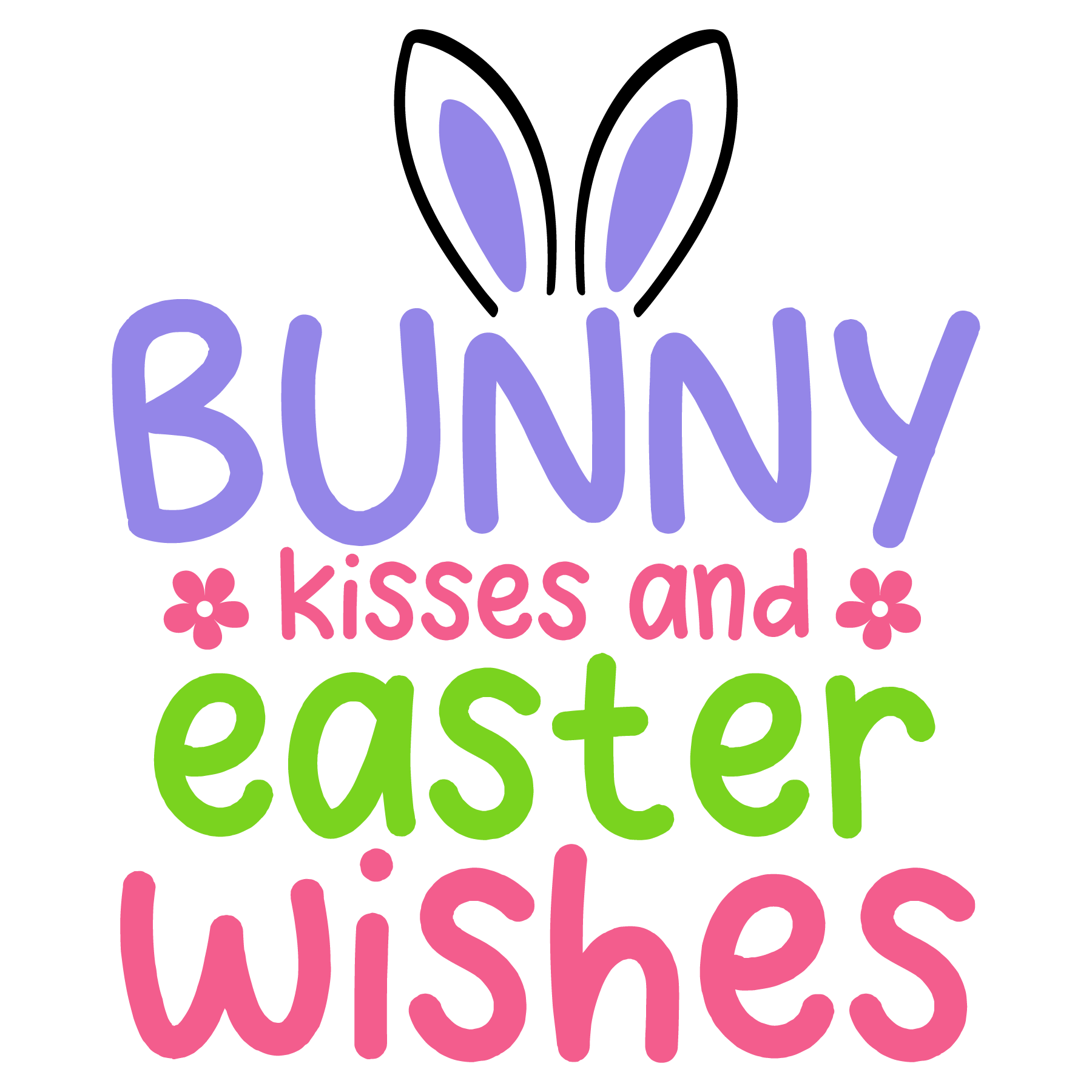 7. Bunny Kisses and Easter Wishes