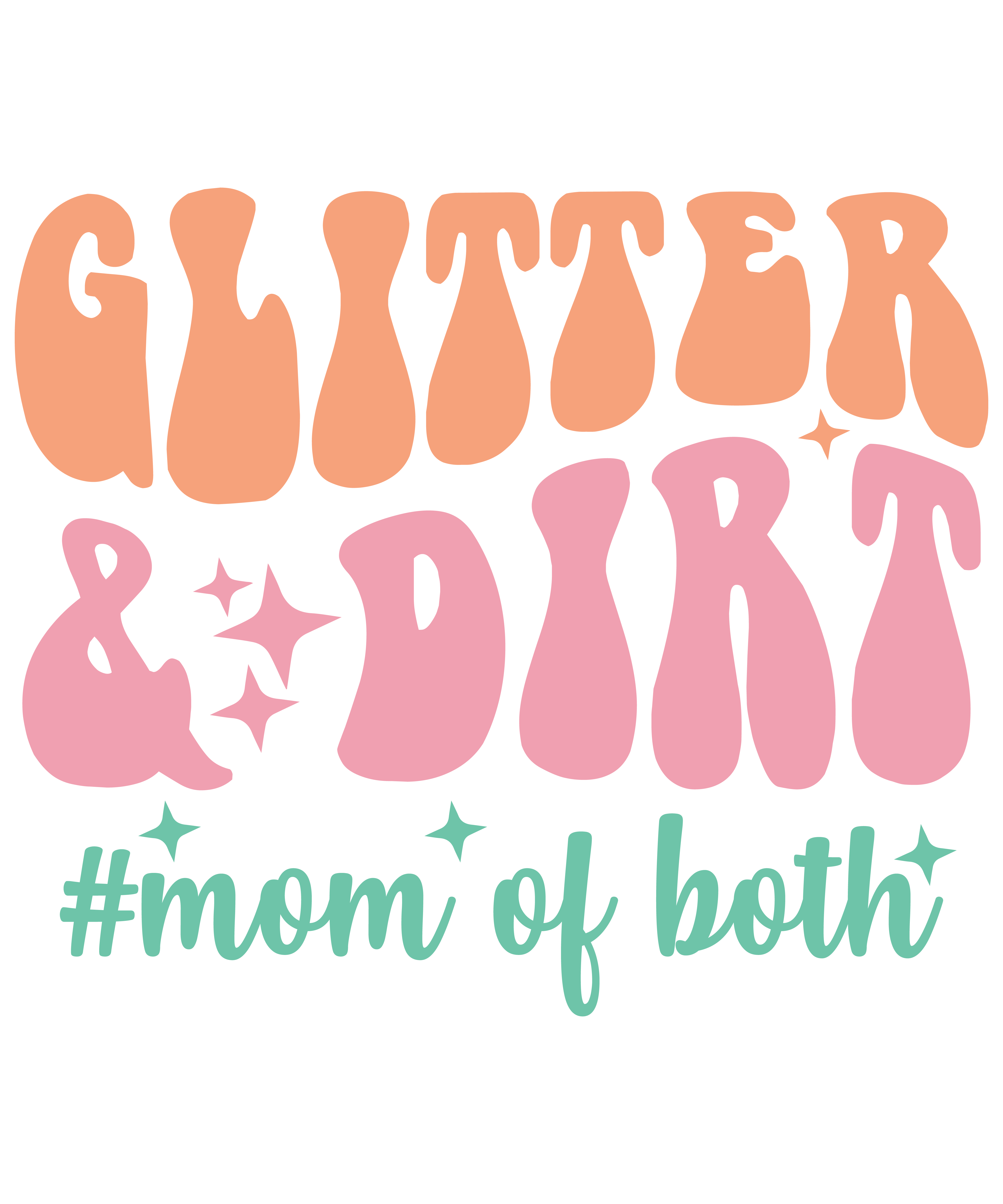 Glitter and dirt