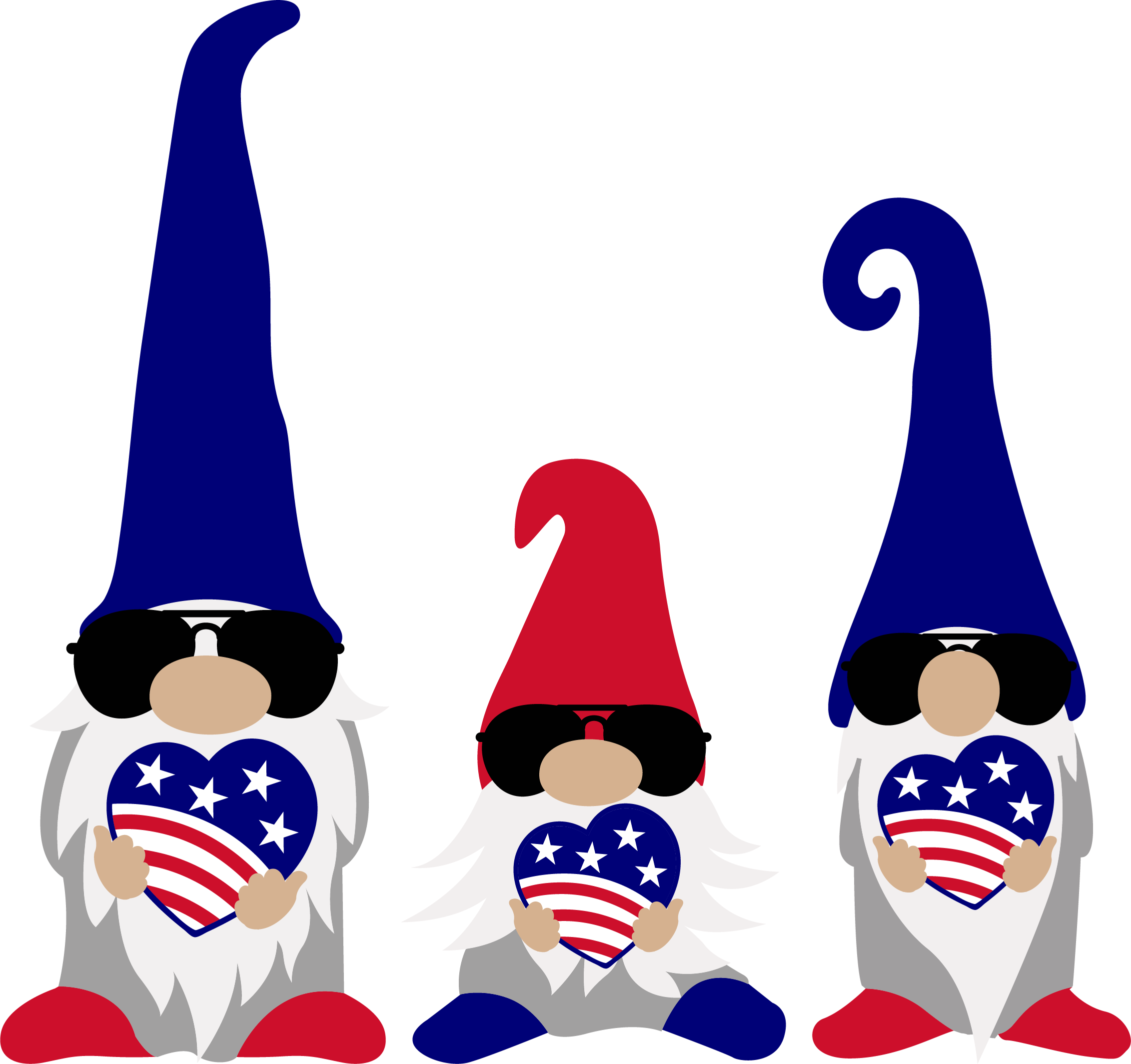 Gnomes 4th of july V6