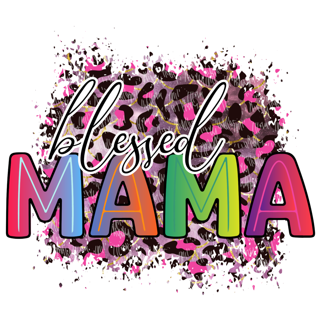 Blessed Mama - DTF TRANSFER | UploadTransfers.com