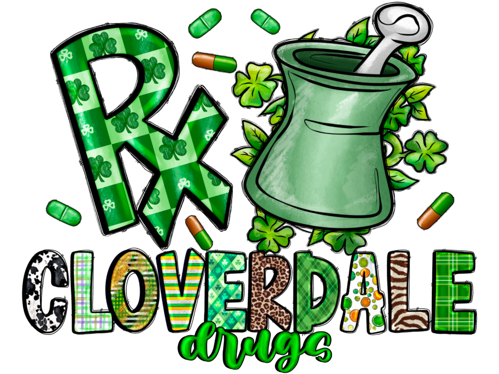 Cloverdale Drugs DTF TRANSFER