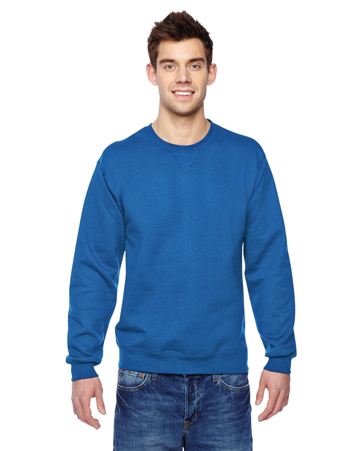 SF72R Fruit of the Loom Adult SofSpun™ Crewneck Sweatshirt