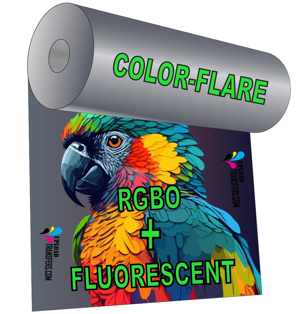 Color-flare-menu-final RGBO Plus Fluorescent DTF Transfers wholesale prices and fast turnaround time. find out why we have the best custom RGBO Plus Fluorescent DTF Transfers on the market